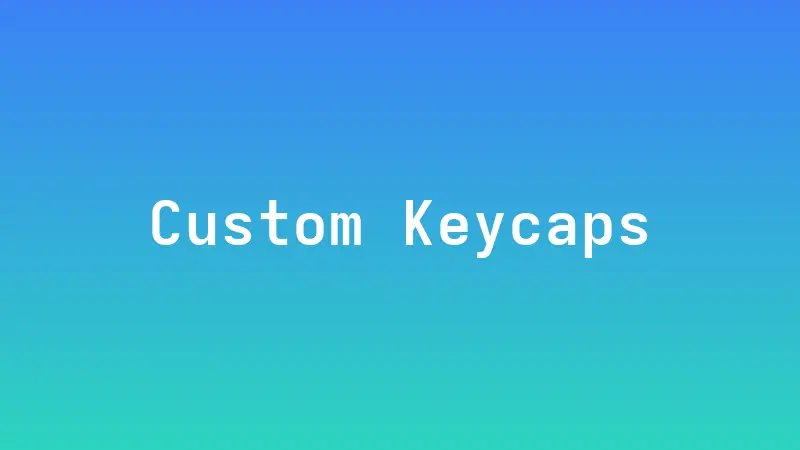 Custom Keycaps Set logo